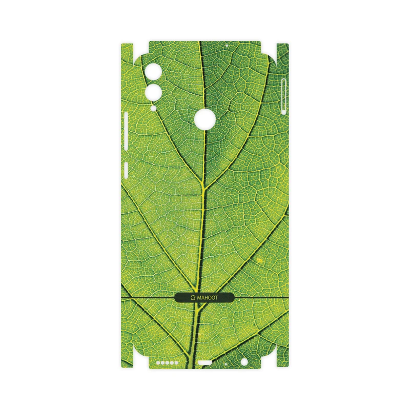 برچسب پوششی ماهوت مدل Leaf-Texture-FullSkin مناسب برای گوشی موبایل آنر 8X