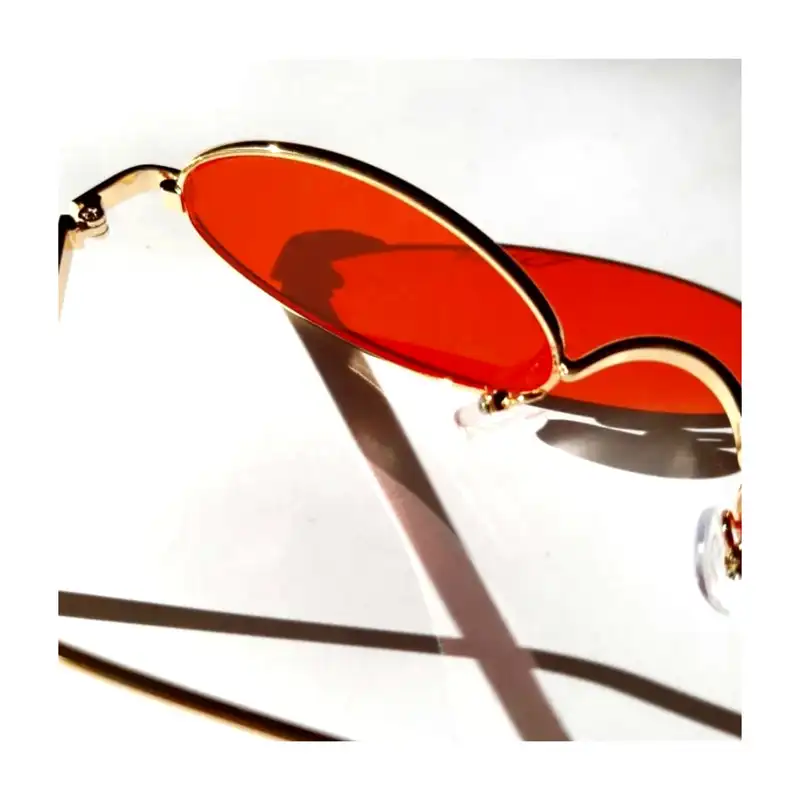 عینک شب زنانه مدل بیضی کد E1007