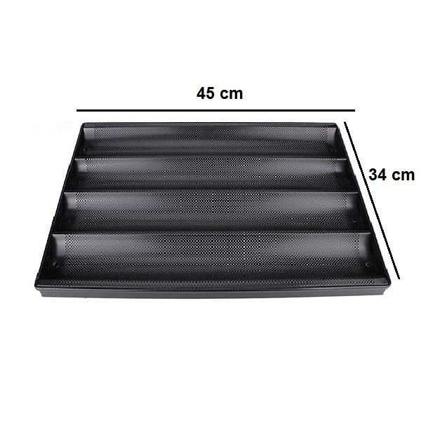 قالب نان باگت طرح فرانسوی مدل pe810 قالب نان باگت طرح فرانسوی مدل pe810