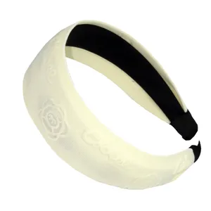 تل مو زنانه مدل پهن گل دوزی کد 496