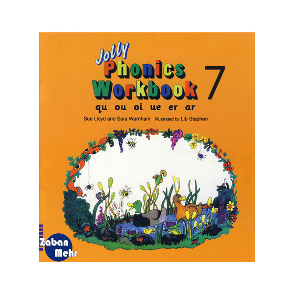 کتاب Jolly Phonics Workbook Book 7 اثر جمعی از نویسندگان انتشارات زبان مهر