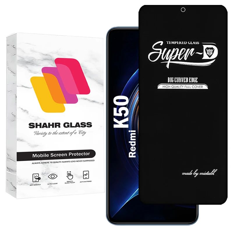 محافظ صفحه نمایش شهر گلس مدل SUPERDNSH مناسب برای گوشی موبایل شیائومی Redmi K50