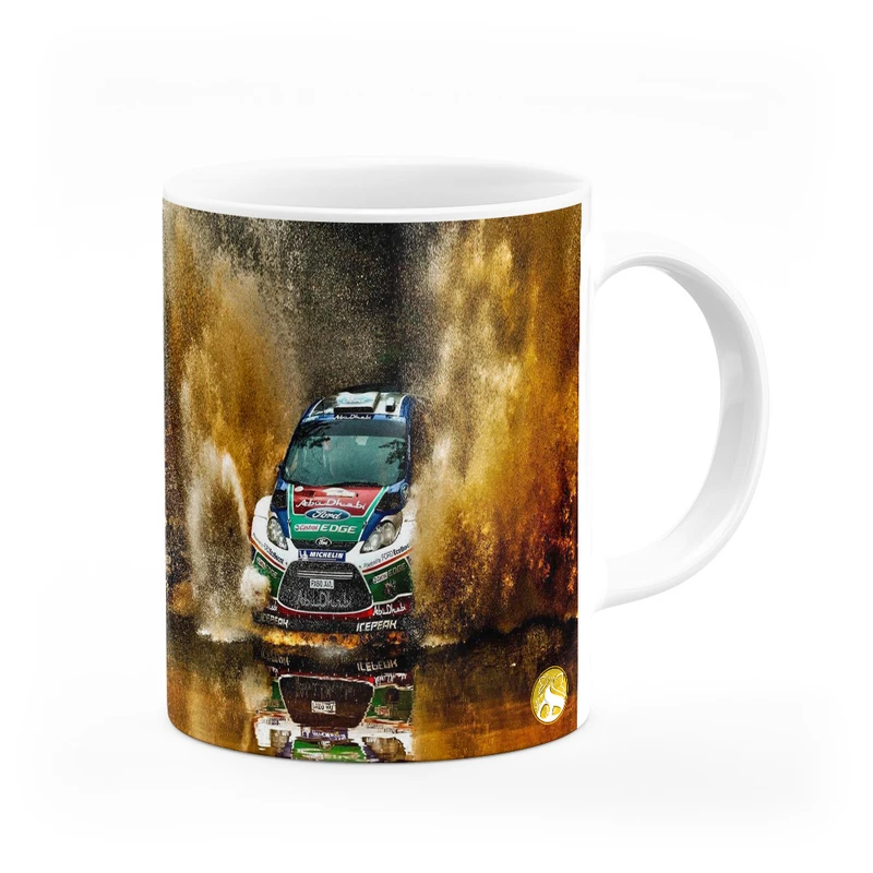 ماگ هومرو طرح ماشین رالی دریفت مدل MG7053