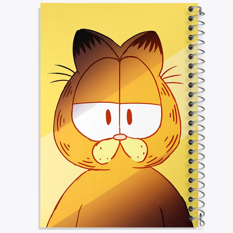 دفتر مشق 50 برگ خندالو طرح گارفیلد (Garfield)  کد N4939