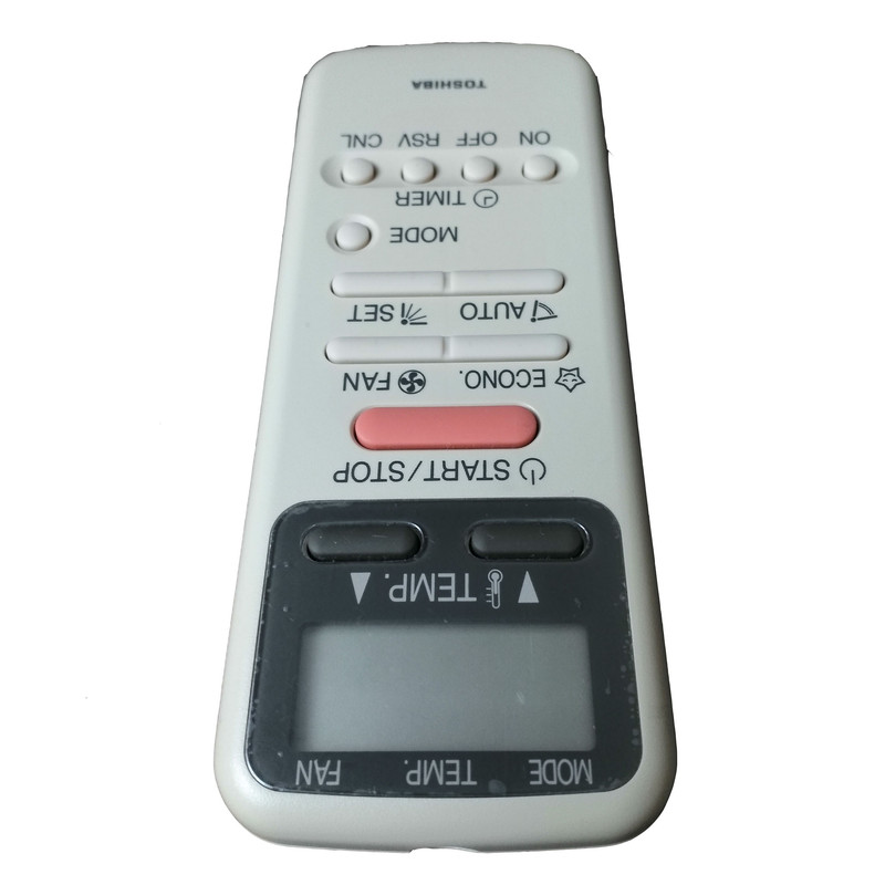 ریموت کنترل توشیبا مدل  C124H مناسب برای کولر گازی TOSHIBA