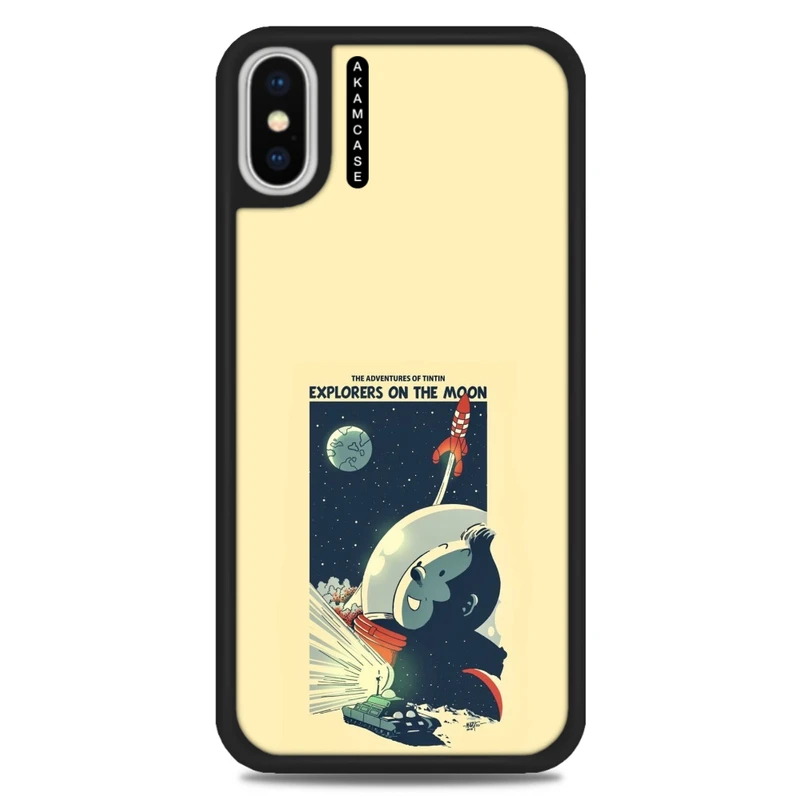 کاور آکام مدل AMC-WAX-TINTIN-6 مناسب برای گوشی موبایل اپل iPhone X/Xs