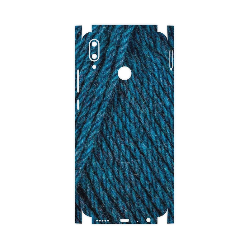 برچسب پوششی ماهوت مدل Fabric Texture 1-FullSkin مناسب برای گوشی موبایل هوآوی Y9 2019
