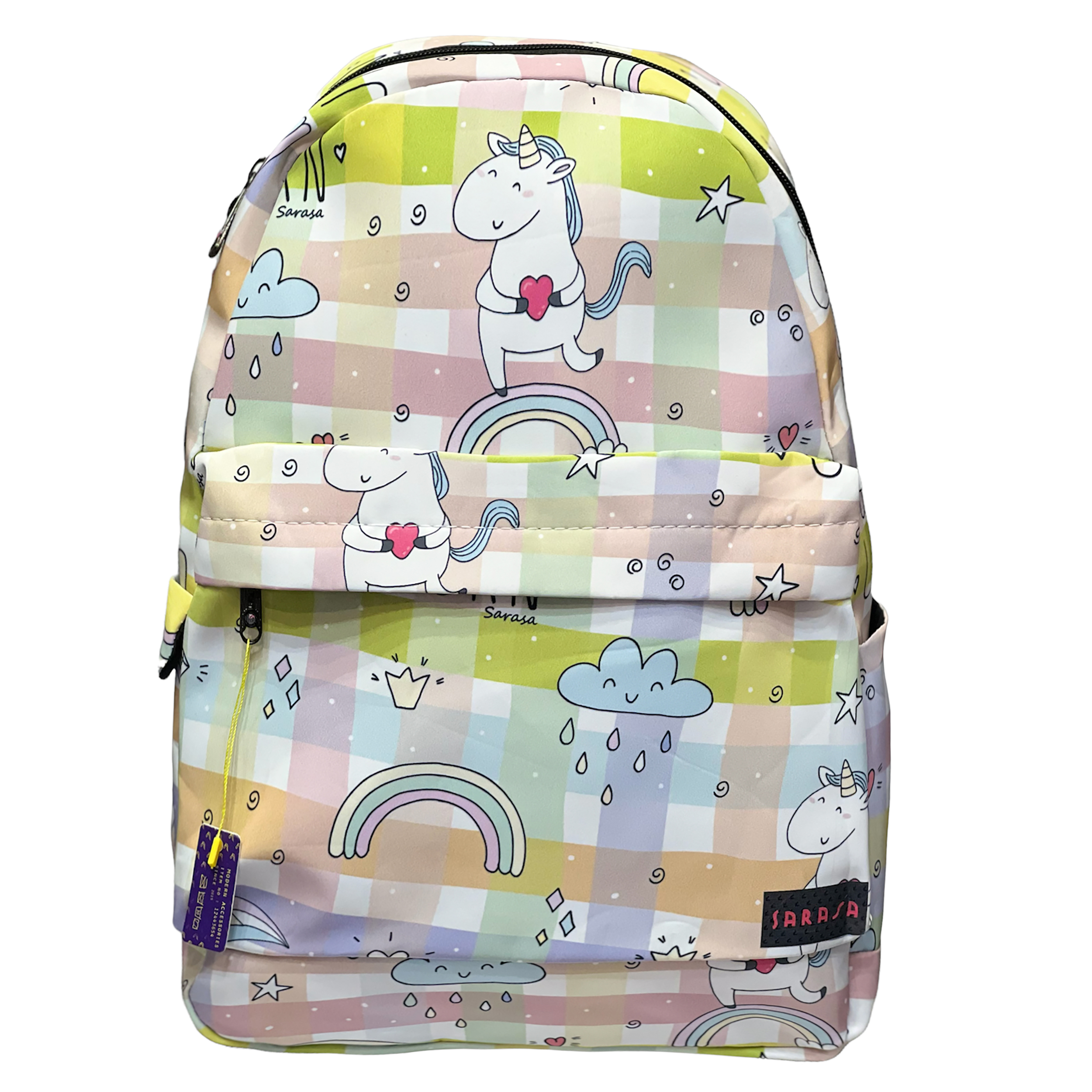 کوله پشتی ساراسا طرح یونیکورن مدل Sat04
