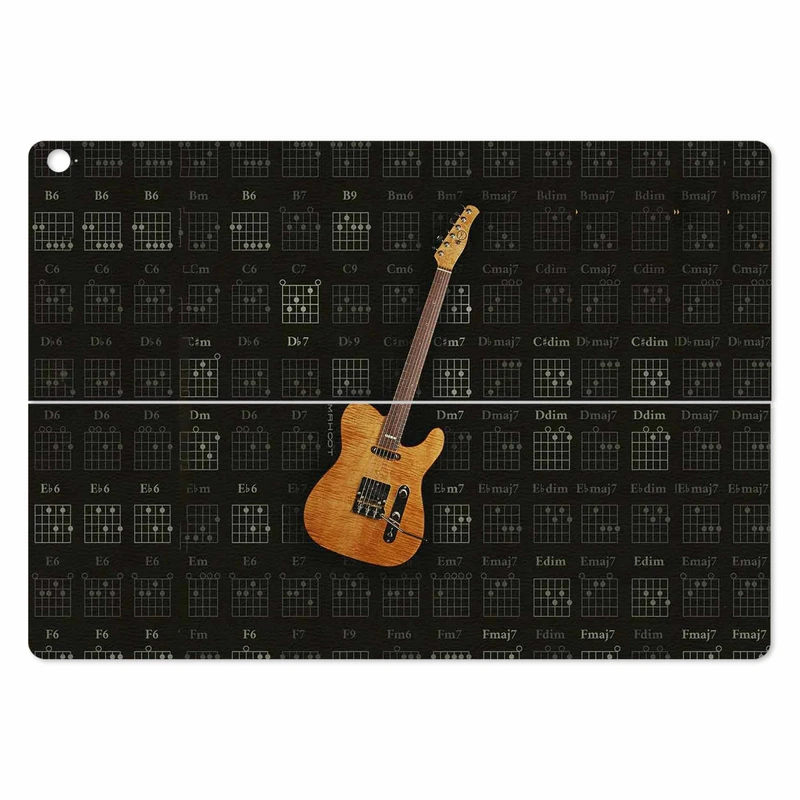 برچسب پوششی ماهوت مدل Guitar-Instrument مناسب برای تبلت ایسوس Transformer 3 Pro 2016