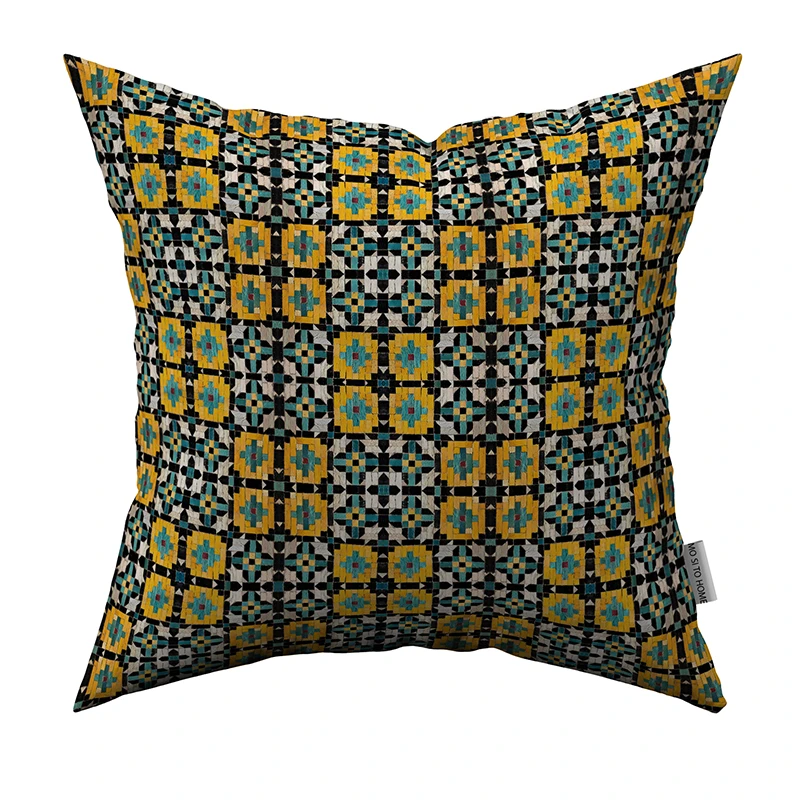 کاور کوسن مدل  مخمل کد C0068 سایز 43x43 سانتی متر