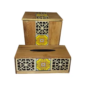 ست سطل و جای دستمال کاغذی مدل SD57