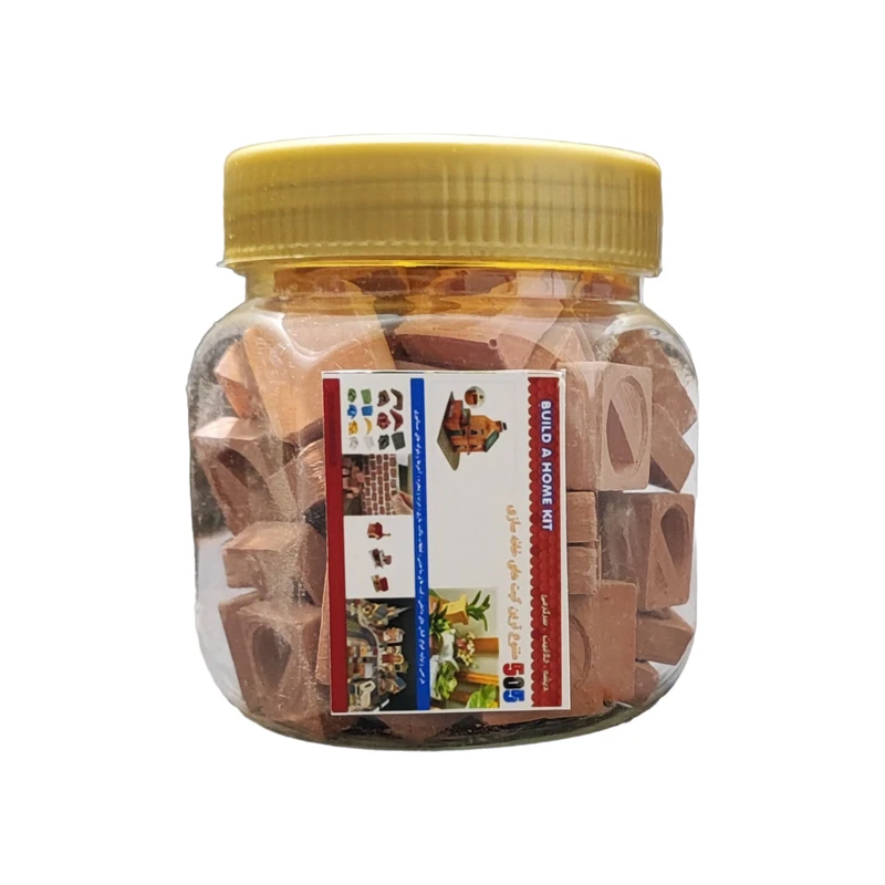 ساختنی مدل آجر مینیاتوری فانتزی brick-505 مجموعه 80 عددی
