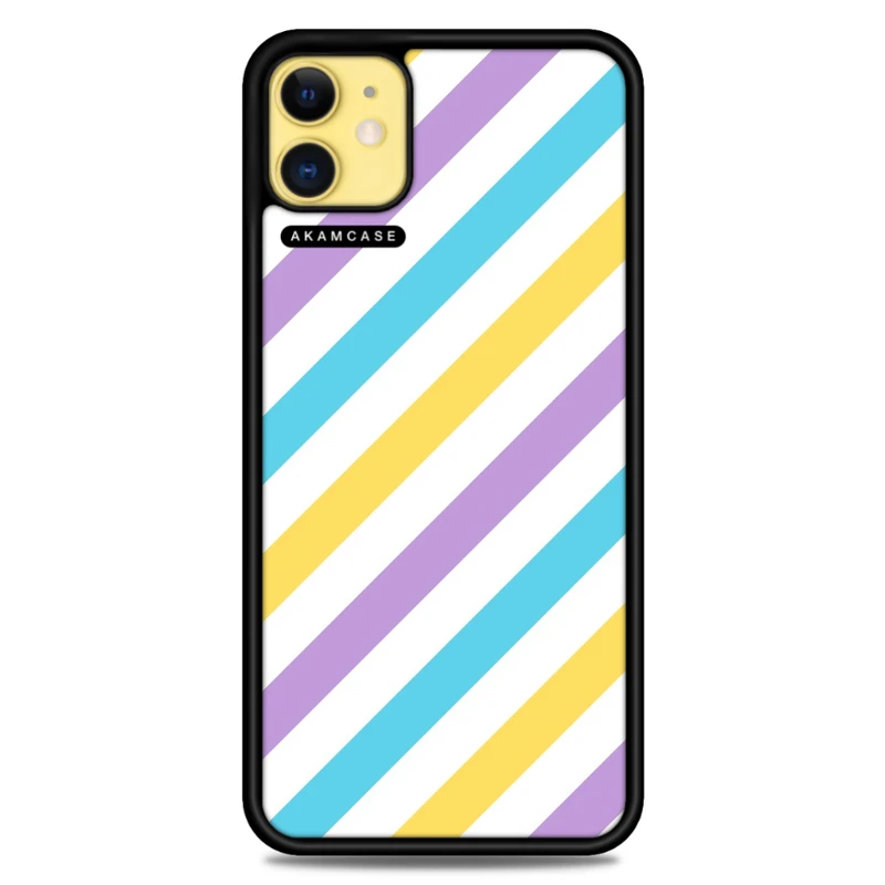 کاور آکام مدل AMC-WA11-PASTEL PATTERN4 مناسب برای گوشی موبایل اپل iPhone 11
