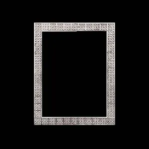 قاب عکس نقره طرح نگینی 1133