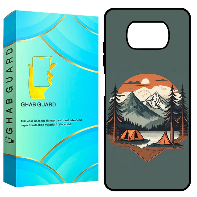 کاور قاب گارد طرح طبیعت مدل GCHPX3 مناسب برای گوشی موبایل شیائومی Poco X3 / X3 NFC / X3 Pro