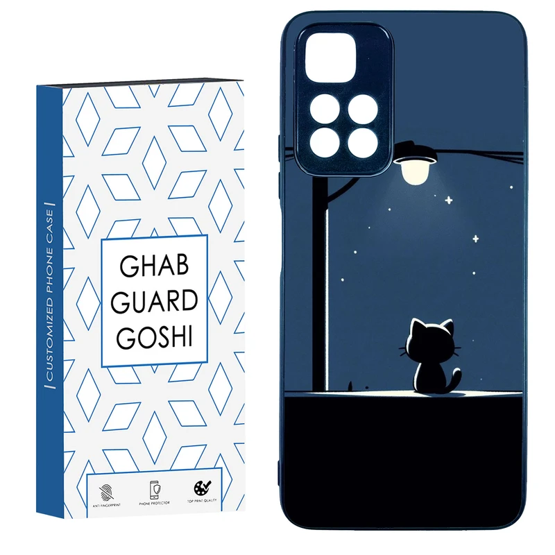 کاور قاب گارد گوشی طرح گربه کد TPU-189 مناسب برای گوشی موبایل شیائومی Redmi Note 11 Pro Plus 5G