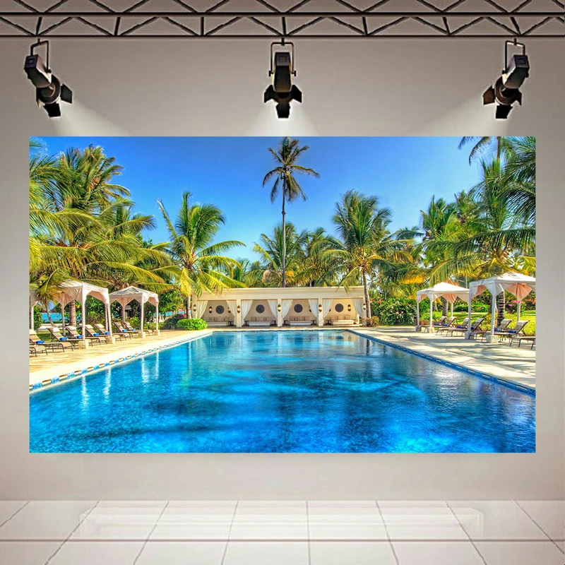 تابلو بوم طرح مخمل نمای شهری مدل Baraza Resort and Spa hotel کد PD1054