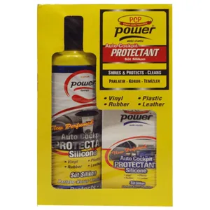 کیت اسپری تمیزکننده خودرو پاور مدل Auto Cockpit Protectant