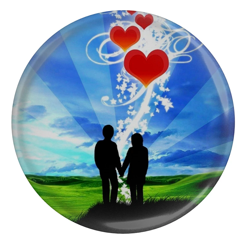 مگنت طرح قلب و عشق مدل S10155 