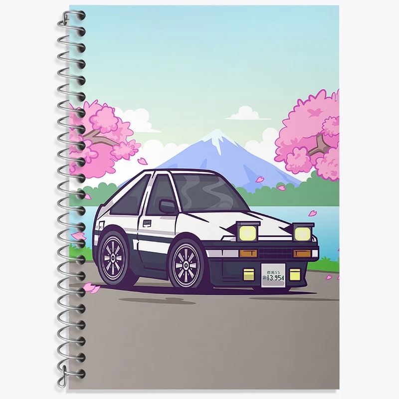 دفتر لغت 50 برگ خندالو طرح ماشین کد N1233