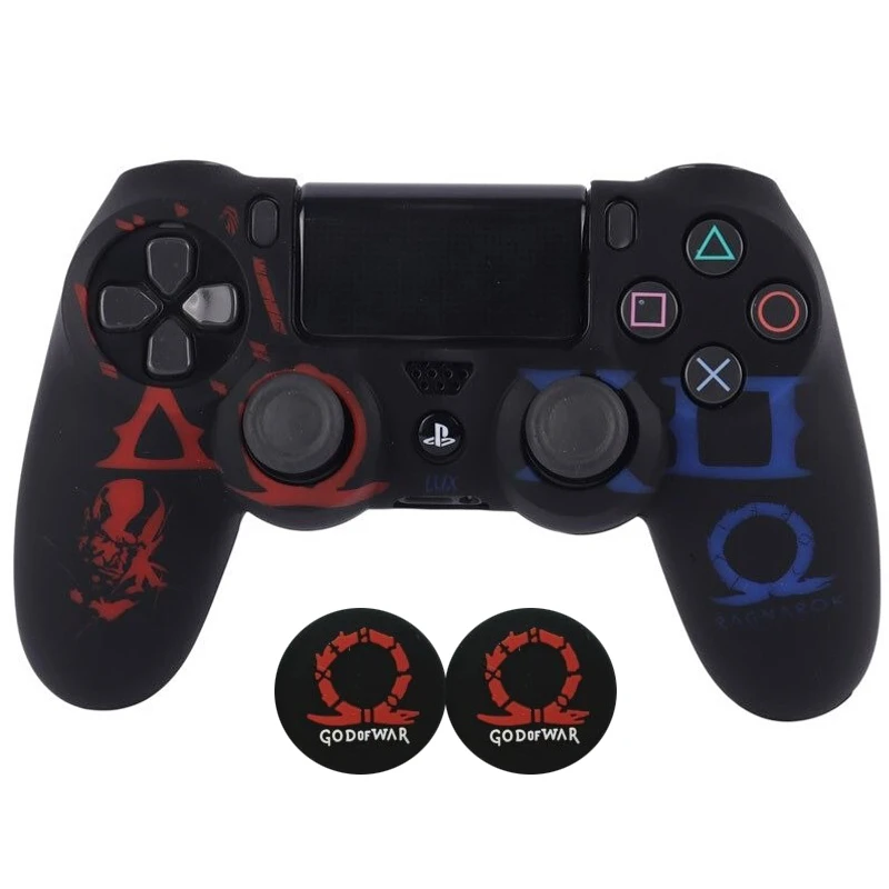 محافظ دسته پلی استیشن ۴ مدل God of war PS4409 به همراه روکش آنالوگ