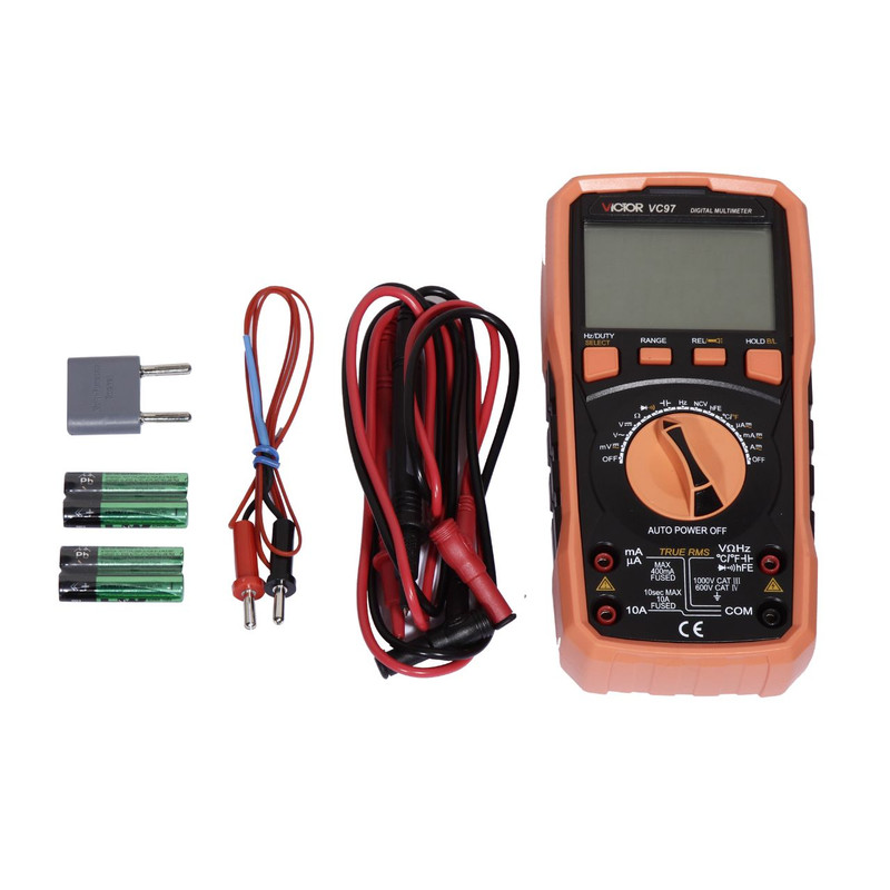 مولتی متر دیجیتال ویکتور مدل Vc97 2021 مولتی متر دیجیتال ویکتور مدل Vc97 2021