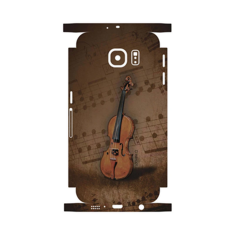 برچسب پوششی ماهوت مدل Violin-Instrument-FullSkin مناسب برای گوشی موبایل سامسونگ Galaxy S6