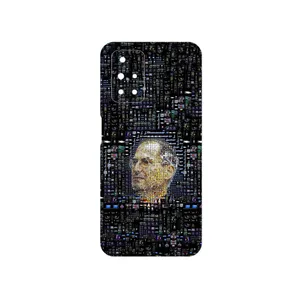 MAHOOT 2 Collage of Steve Jobs Cover Sticker for Xiaomi Redmi 10