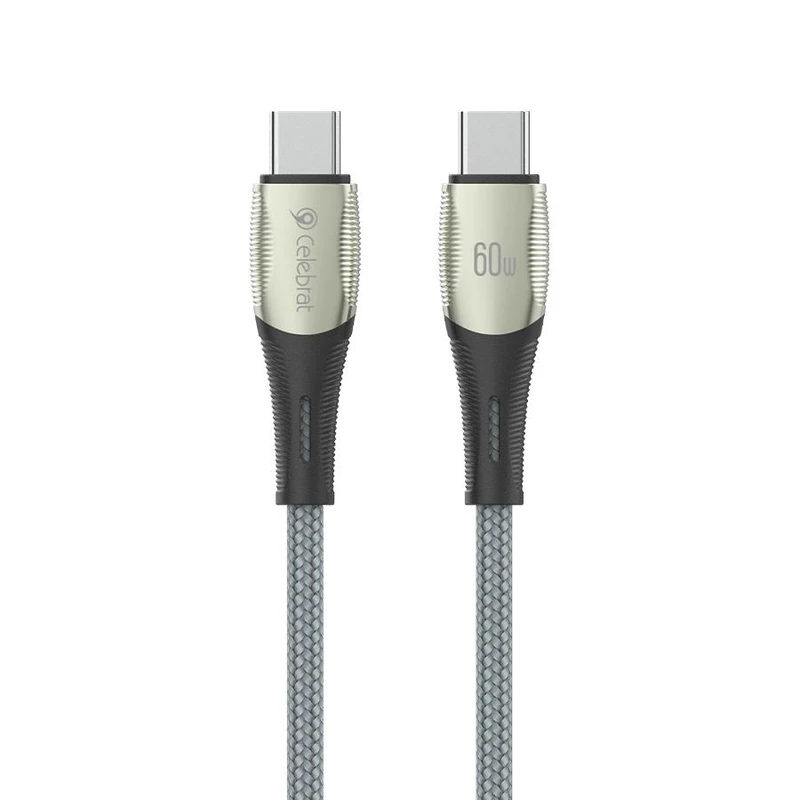 کابل USB-C سلبریت مدل HB-06C طول 1.2 متر