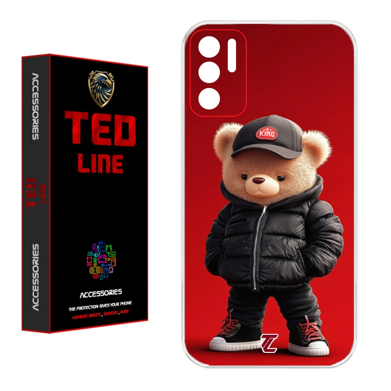 کاور تد لاین طرح تدی کد 1113 مناسب برای گوشی موبایل شیائومی Poco M3 Pro / Redmi Note 10 5G