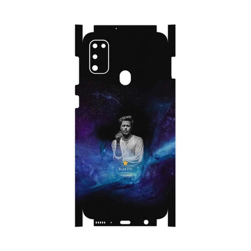 برچسب پوششی ماهوت مدل Brad Pitt-FullSkin مناسب برای گوشی موبایل سامسونگ Galaxy M30s