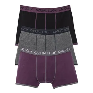 شورت مردانه لیورجی مدل پادار کد Wrt3BanGrBlk مجموعه 3 عددی