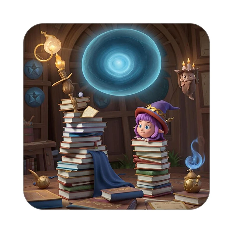 زیر لیوانی کاکتی طرح هری پاتر Harry Potter مدل mp41917