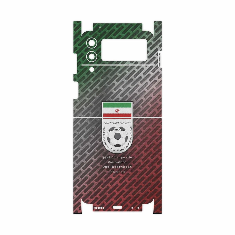 برچسب پوششی ماهوت مدل Iran-National-Football-Team-FullSkin مناسب برای گوشی موبایل سامسونگ Galaxy Z Flip3 5G