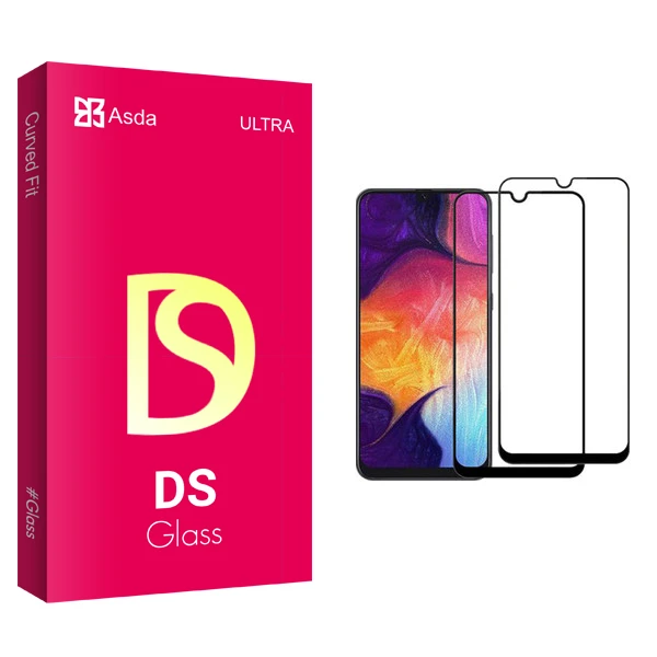 محافظ صفحه نمایش آسدا مدل DS مناسب برای گوشی موبایل سامسونگ Galaxy A50 بسته دو عددی