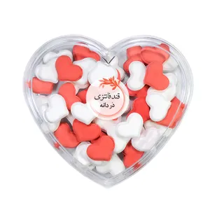قند طرح قلب در دانه - 200 گرم