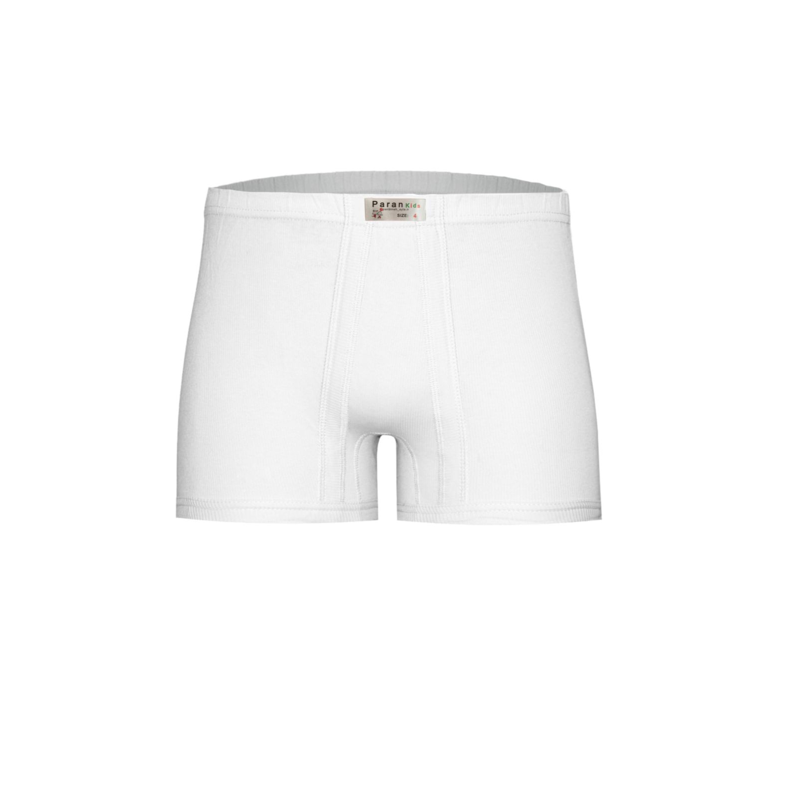 شورت مردانه تولیدی پاران مدل نخ پنبه خالص صادراتی مجموعه 4 عددی - - 3