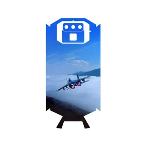 MAHOOT Fighter plane Su27 Cover Sticker for Doogee S70