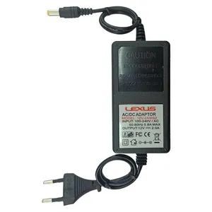 آداپتور برق 12 ولت 2 آمپر لکسوس مدل MS2 مناسب برای دوربین‌های مداربسته، مودم‌ها، ریسه‌های LED و سایر وسایل الکترونیکی