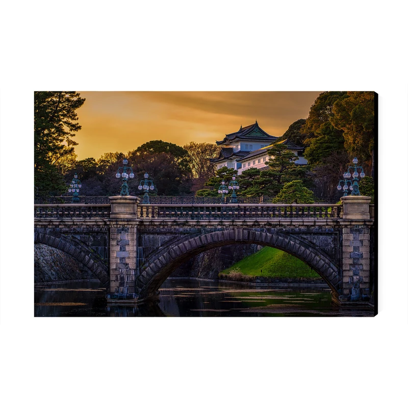 تابلو شاسی عرش طرح گردشگری ژاپن مدل کاخ امپراتوری توکیو کد As6177