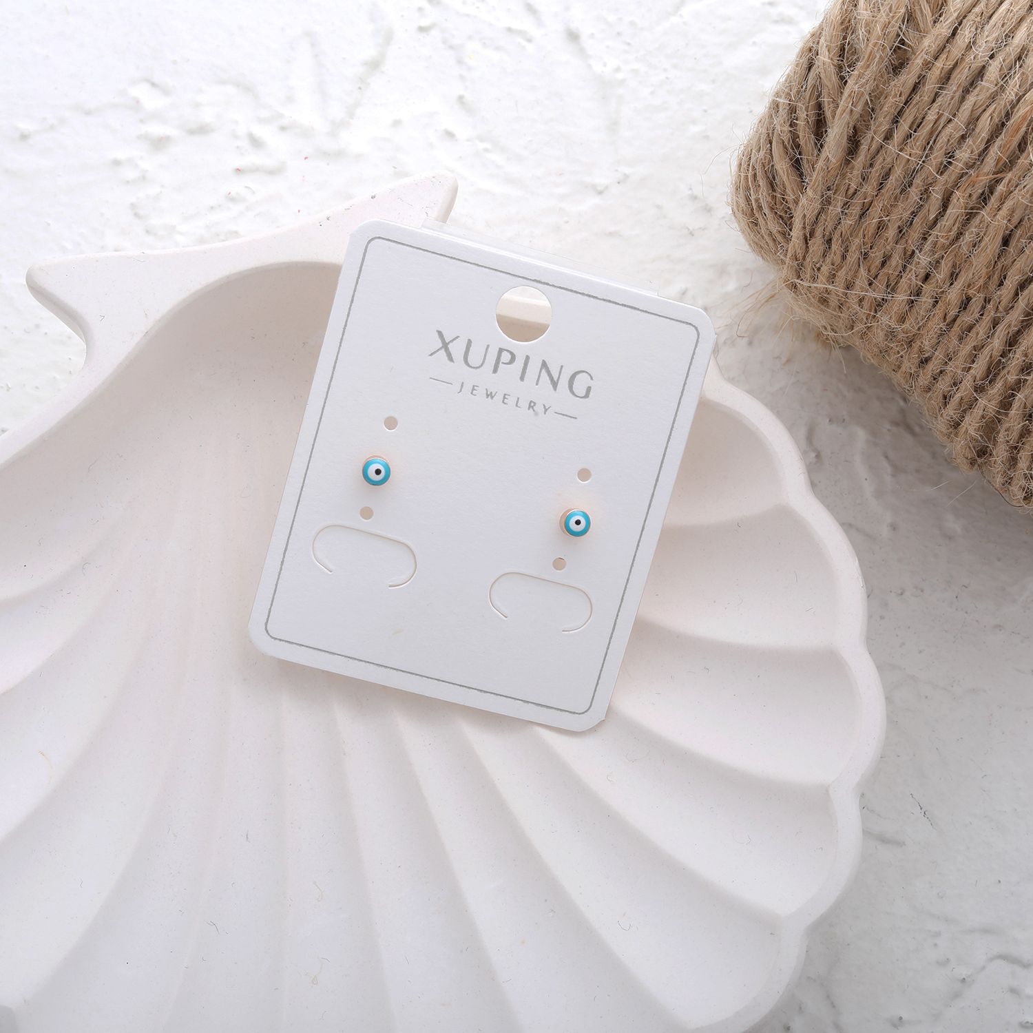 گوشواره زنانه ژوپینگ مدل چشم کد E5397 -  - 2