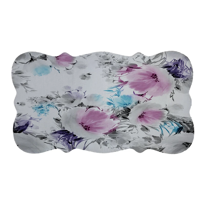 پادری مدل دالبر طرح گل کد 5960 سایز 110×60 سانتی متر