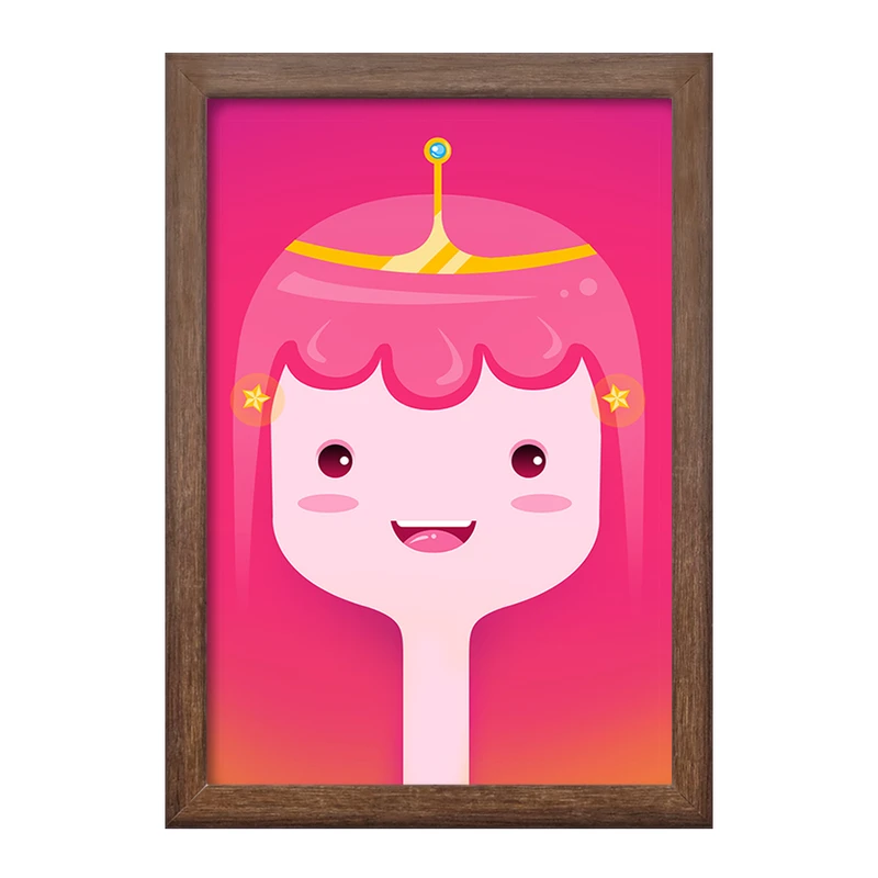 تابلو خندالو طرح پرنسس بابل گام وقت ماجراجویی Adventure Time  کد 20808