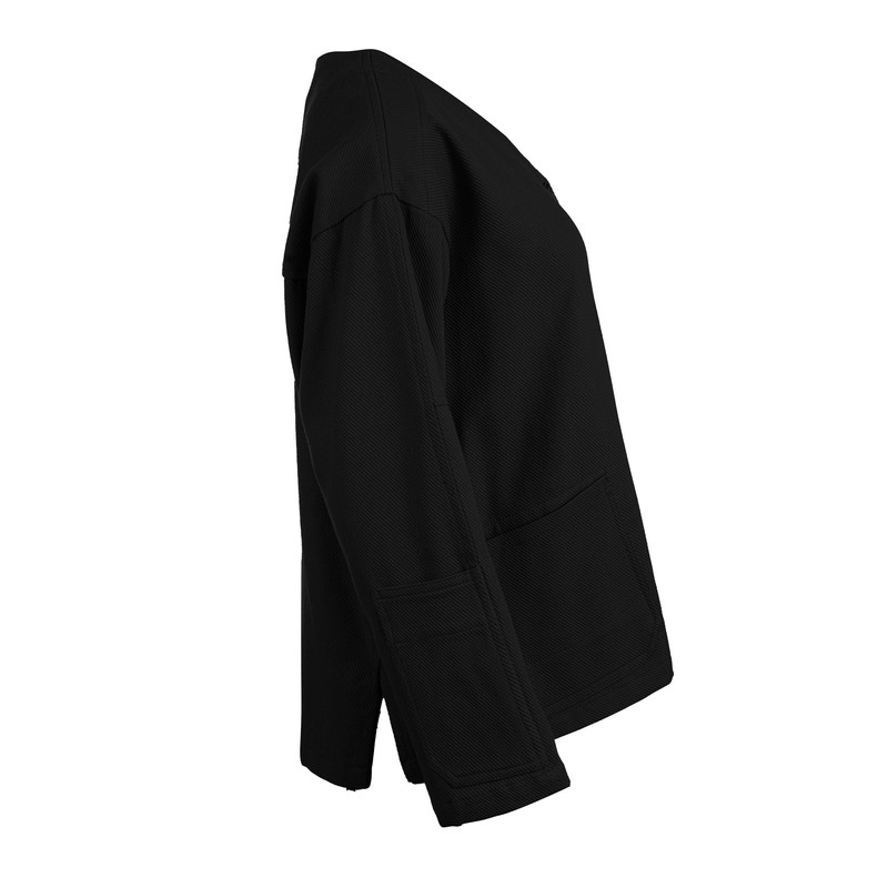 کت زنانه سرژه مدل 232158 رنگ مشکی