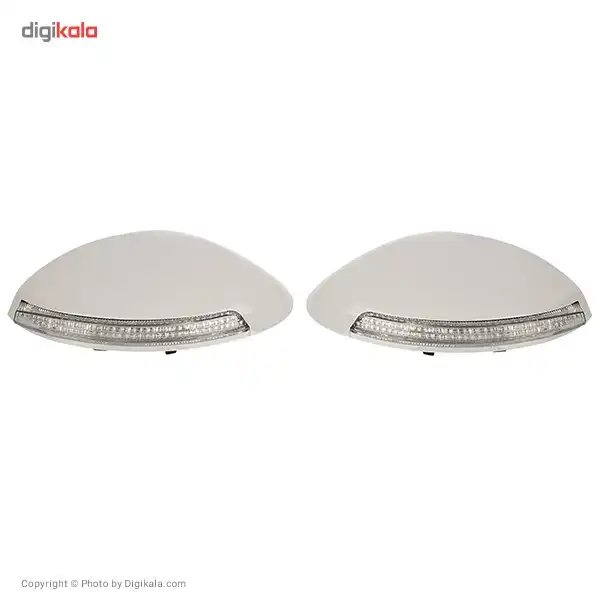 قاب مکمل چراغدار آینه زرین صنعت مناسب برای پژو 206