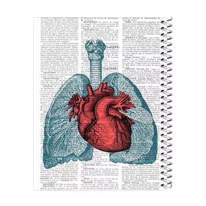 دفتر نقاشی 100 برگ مدل قلب کد 2