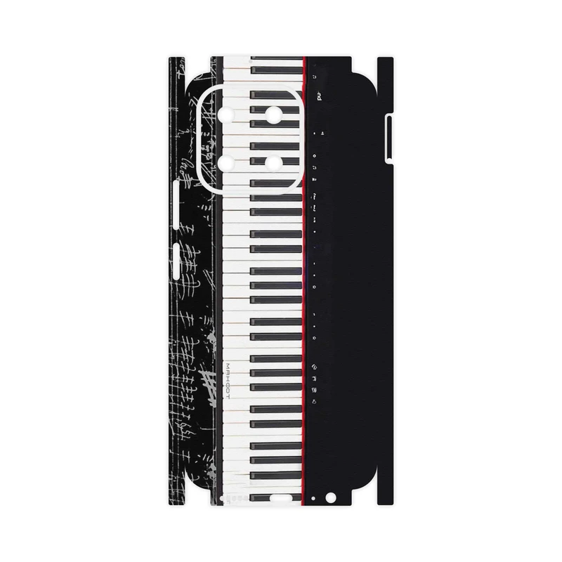 برچسب پوششی ماهوت مدل Piano_Instrument-FullSkin مناسب برای گوشی موبایل آنر X6b
