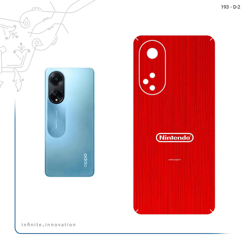 برچسب پوششی ماهوت مدل NINTENDO مناسب برای گوشی موبایل اپو A98