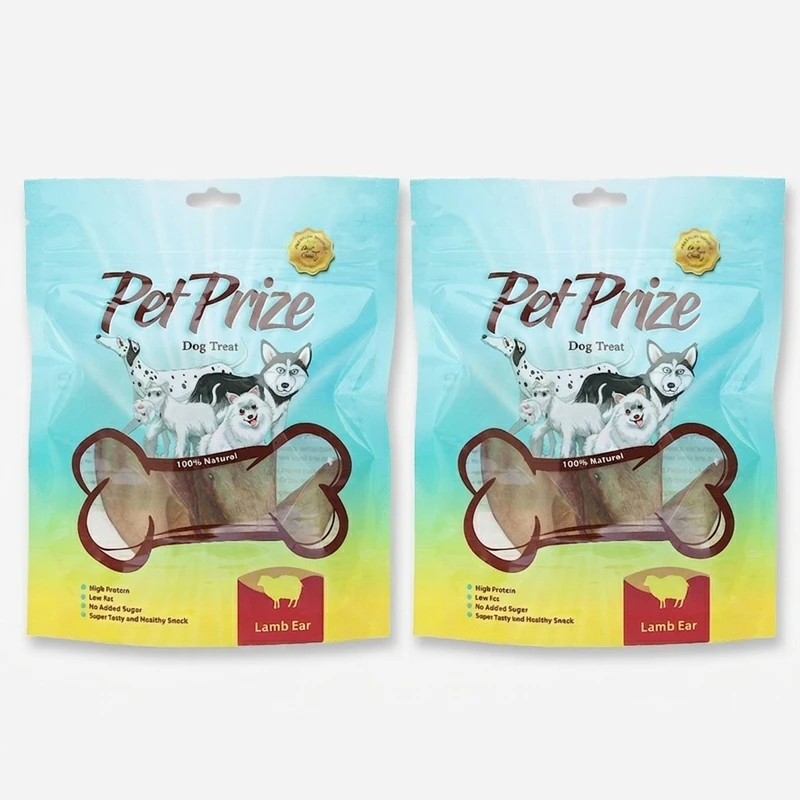 تشویقی سگ پت پرایز مدل Lamb Ear وزن 40 گرم بسته 2 عددی