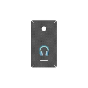 MAHOOT Minimal Headphone Icon Cover Sticker for Microsoft Lumia 532